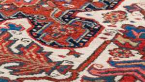 antique heriz rug