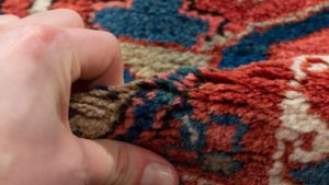 antique heriz rug