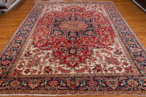 antique heriz rug