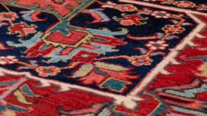 antique heriz rug