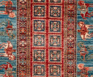 pazyryk wool rug