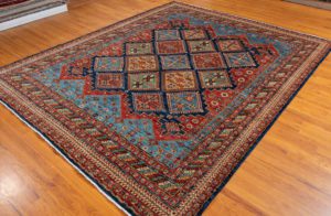 afshar wool rug