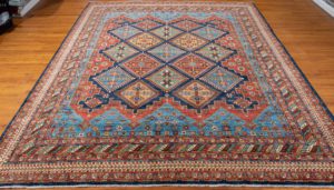 afshar wool rug
