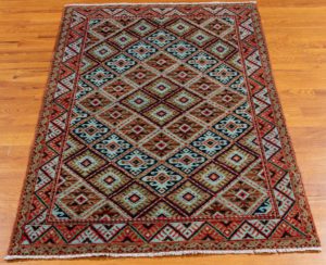 turkmen wool rug