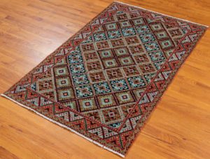 turkmen wool rug