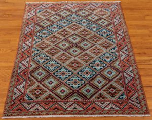 turkmen wool rug