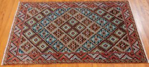 turkmen wool rug