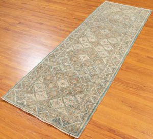 turkmen wool runner rug