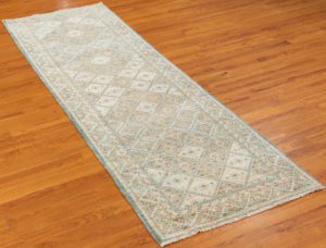 turkmen wool runner rug