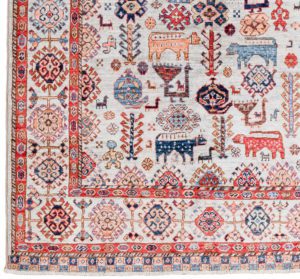 qashqai wool rug