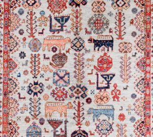 qashqai wool rug