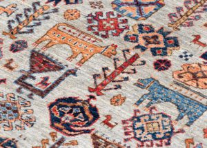 qashqai wool rug