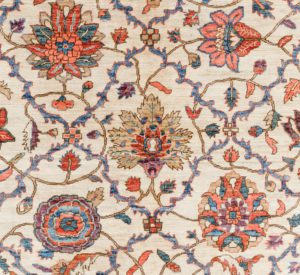 mughal wool rug