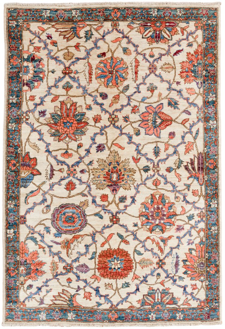mughal wool rug