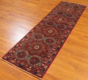 mamluk wool runner rug