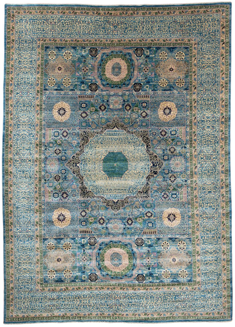 mamluk wool rug