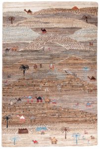 gabbeh wool rug