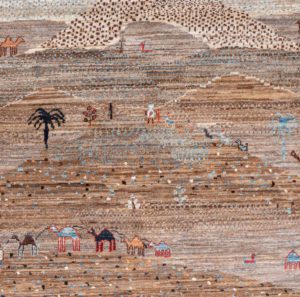 gabbeh wool rug