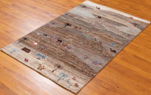 gabbeh wool rug