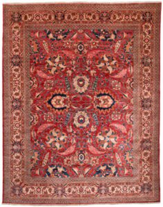 mughal wool rug