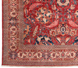 mughal wool rug