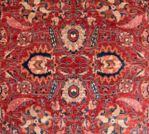 mughal wool rug
