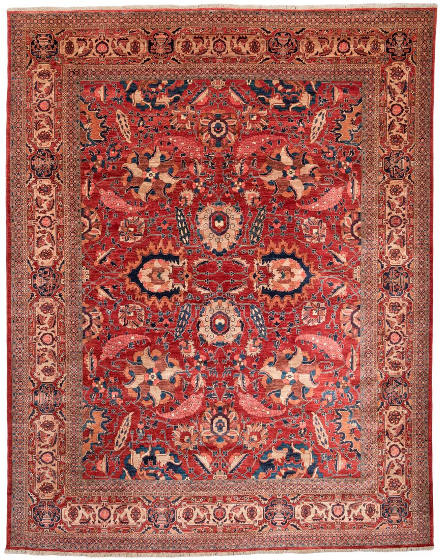 mughal wool rug