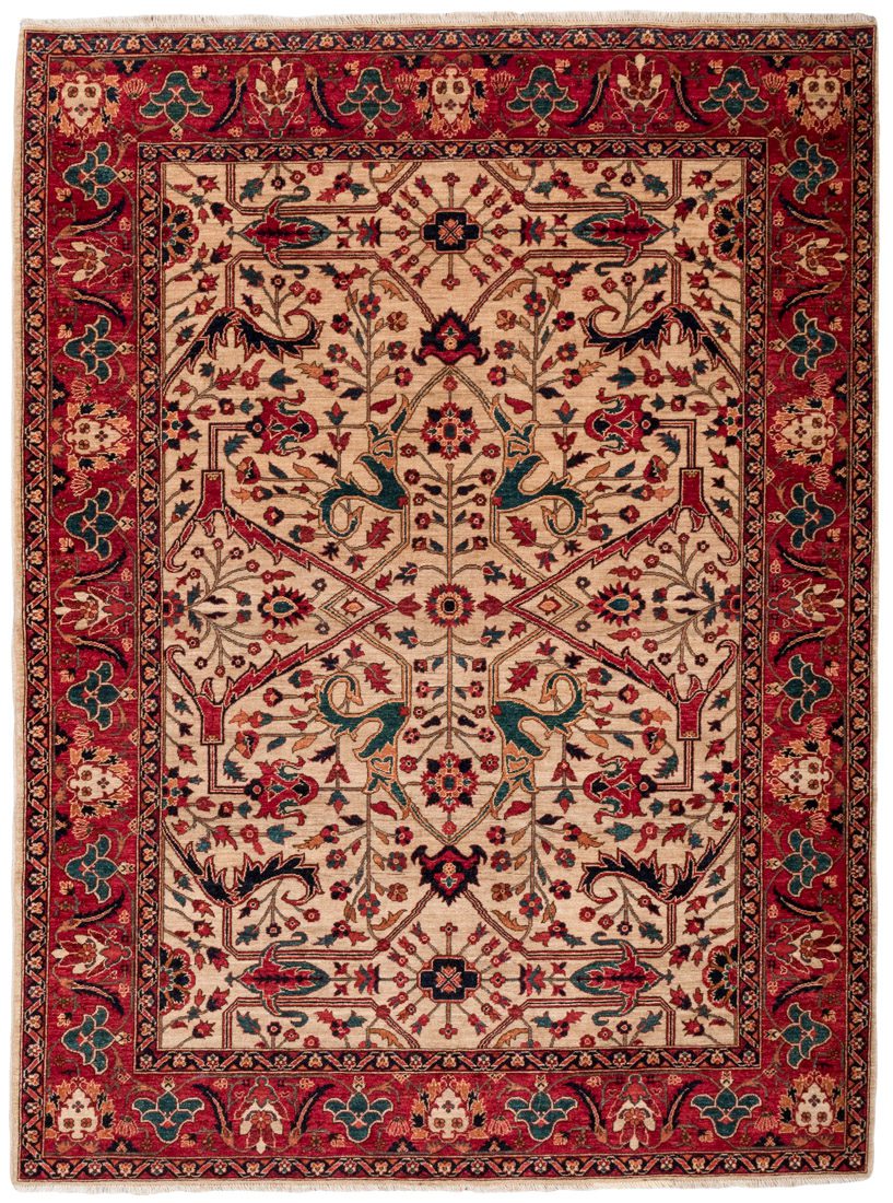 serapi wool rug