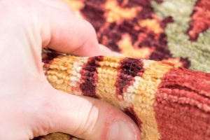 ikat wool runner rug