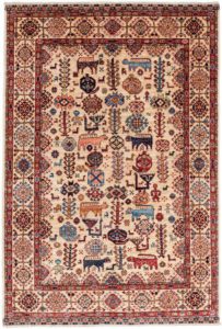 qashqai wool rug