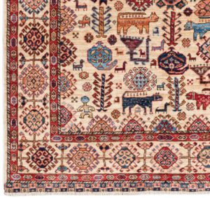qashqai wool rug