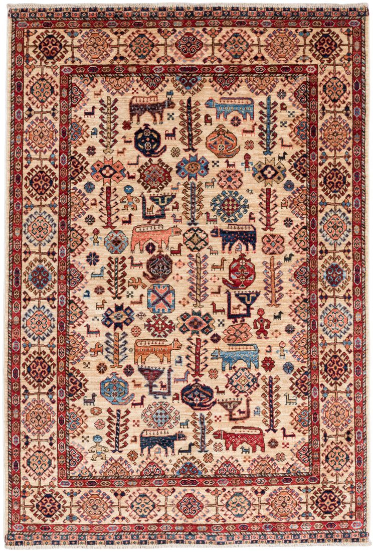 qashqai wool rug