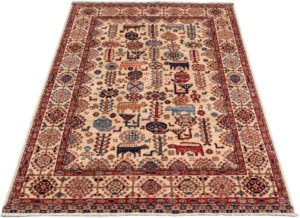 qashqai wool rug