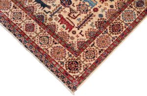qashqai wool rug