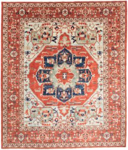 serapi wool rug