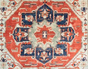 serapi wool rug