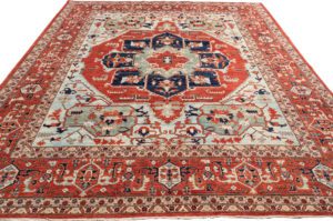 serapi wool rug