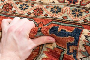 serapi wool rug
