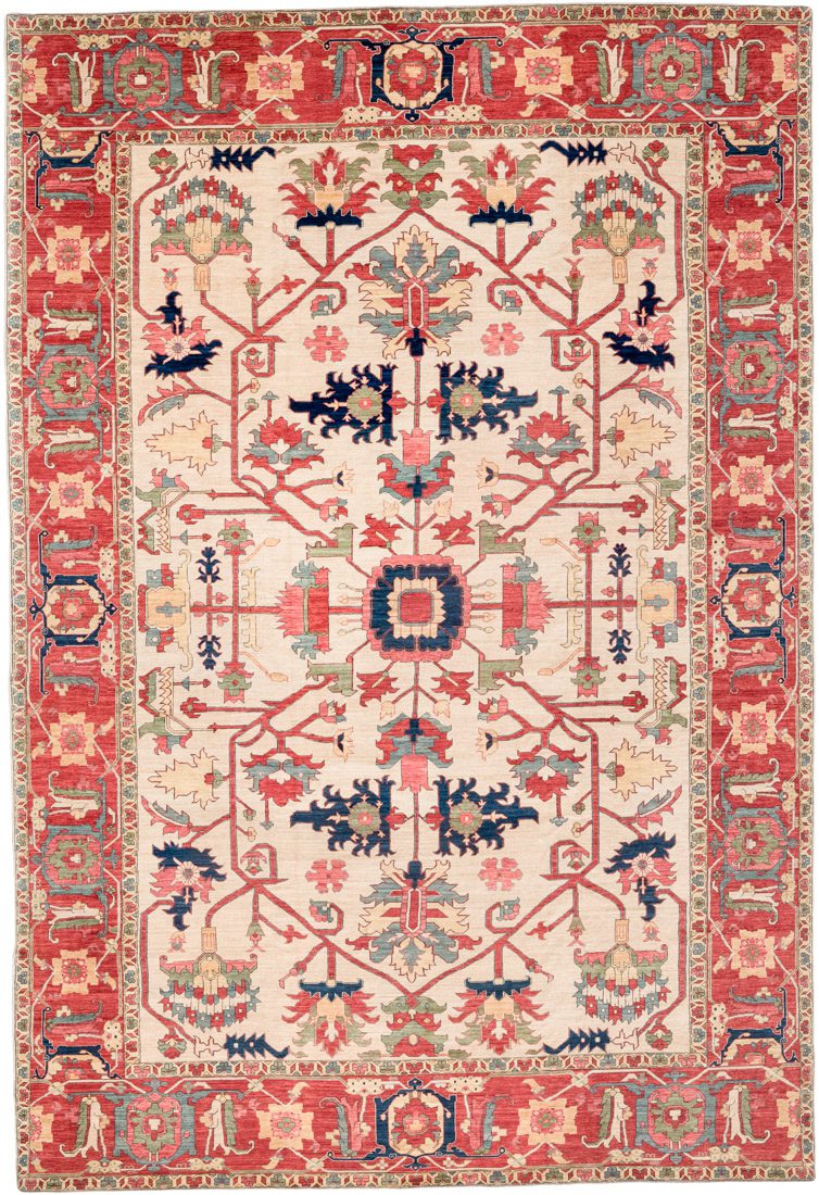 serapi wool rug