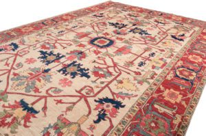 serapi wool rug