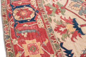 serapi wool rug