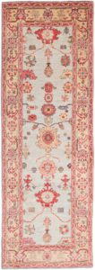 oushak wool runner rug
