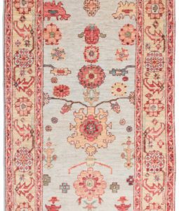 oushak wool runner rug