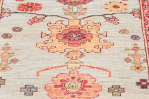oushak wool runner rug