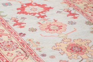 oushak wool runner rug