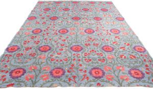 suzani wool rug