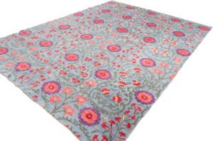 suzani wool rug