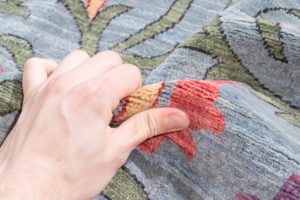 suzani wool rug
