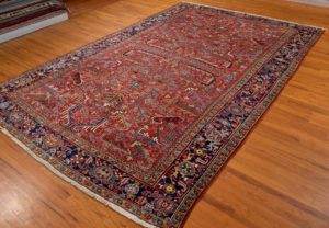 antique persian heriz rug