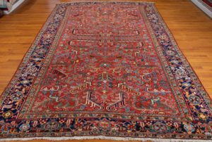 antique persian heriz rug